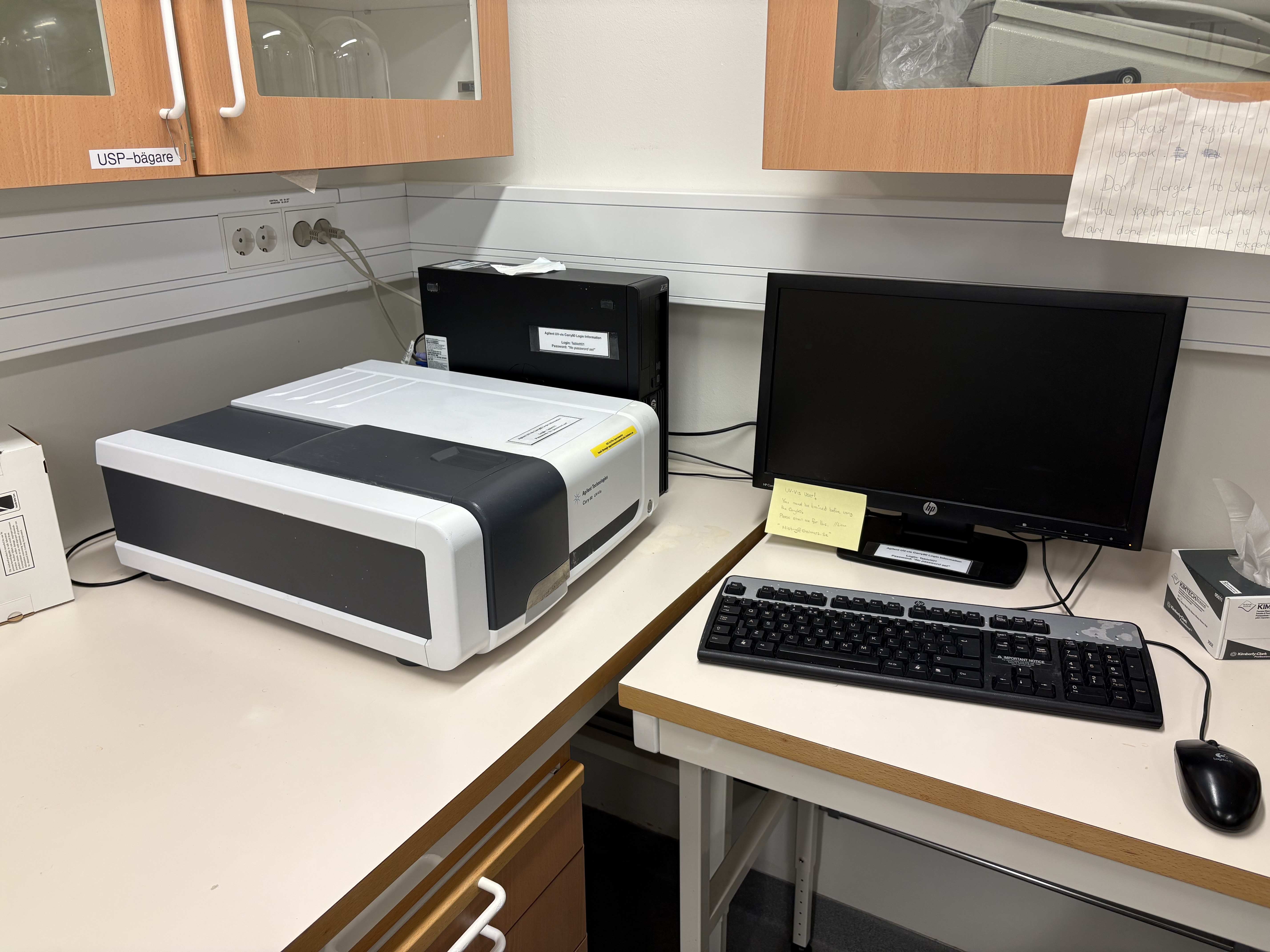 Picture of Uv-Vis spectrometer